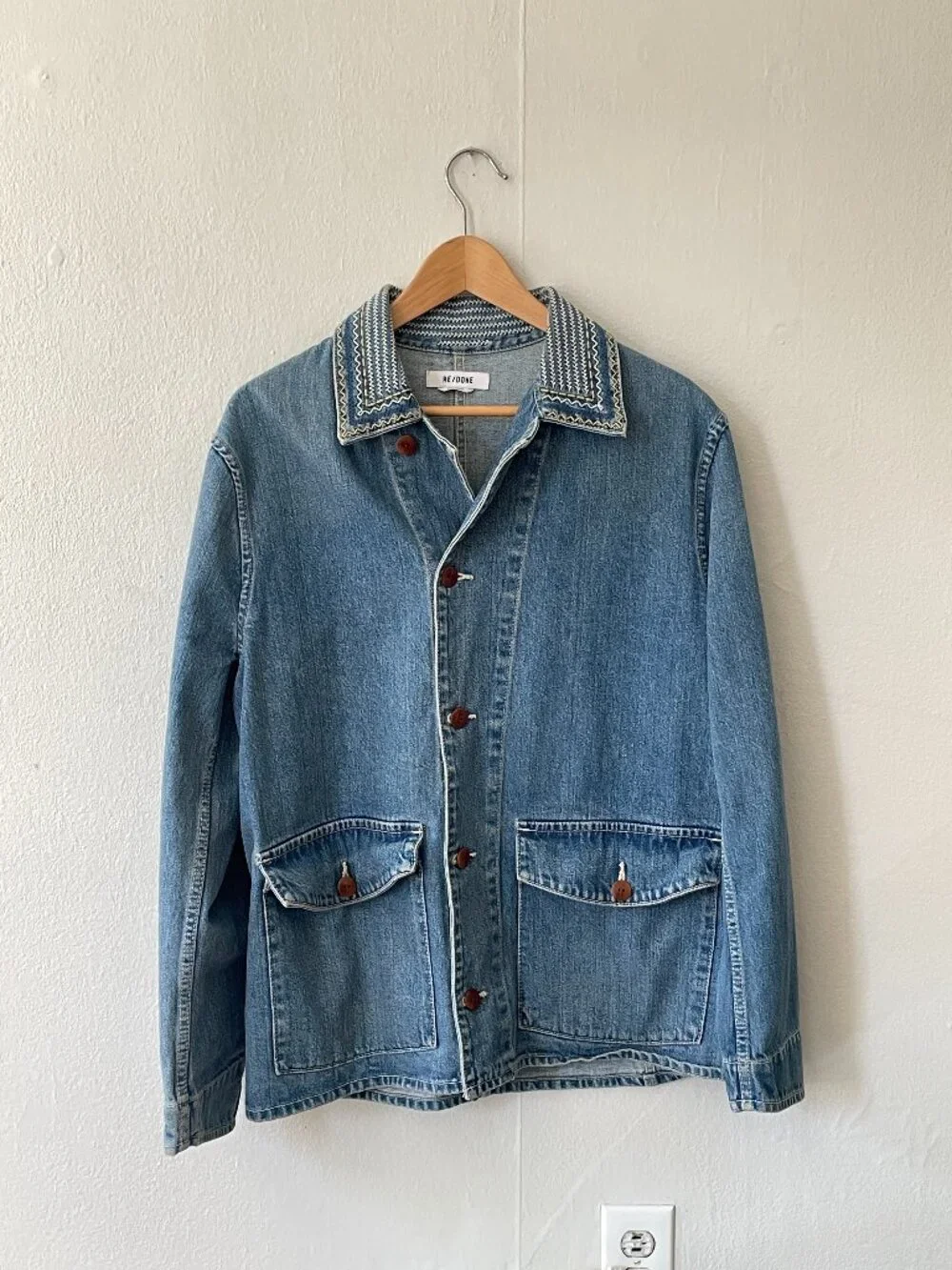 Re/Done Denim Jacket - Picture 1 of 6
